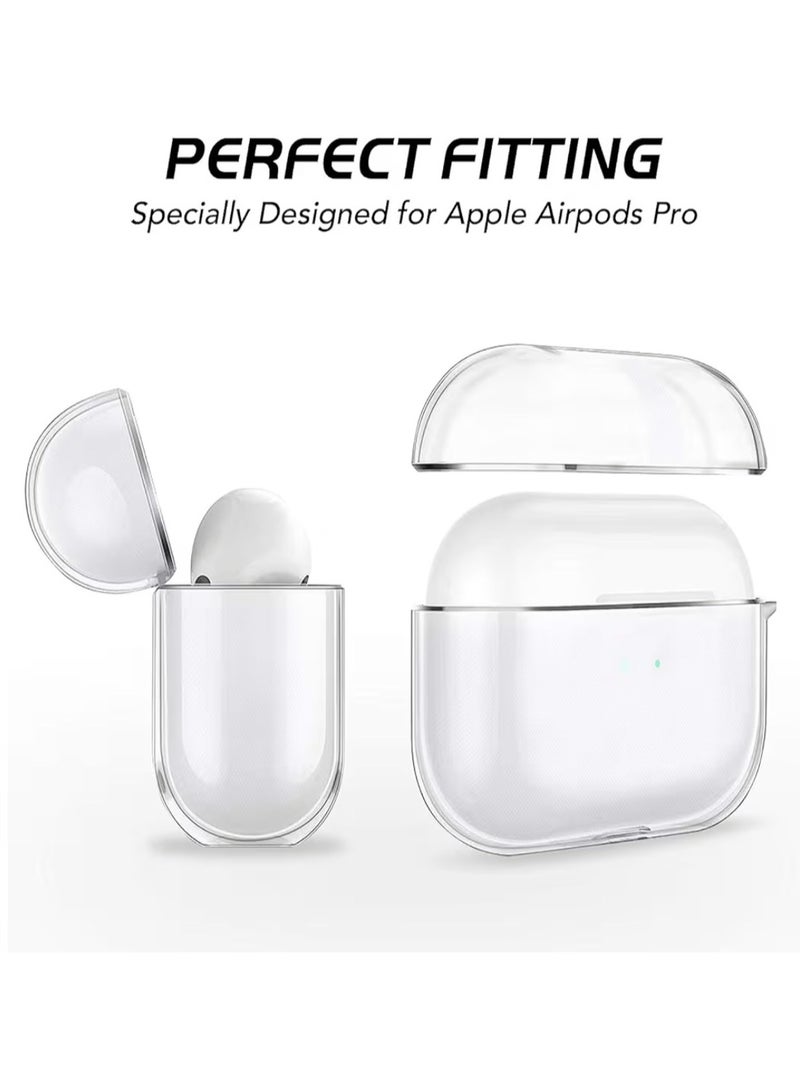 Case Clear Case for AirPods 4 (4th Generation) With KeyChain – Transparent Protective Cover for Charging Case, Shockproof Scratch-Resistant Slim Fit with Easy Access to Charging Port - Image 2